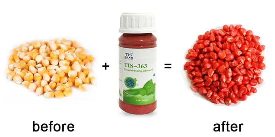 Seeds Dye Colorant for Coating Treatment Polymer Corn Dressing Good Wrap Property CAS No. 9003