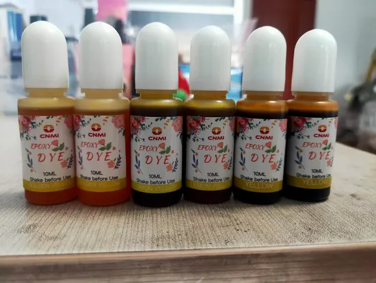 CNMI 24 Colors Alcohol Ink Colorant for Epoxy Resin Art