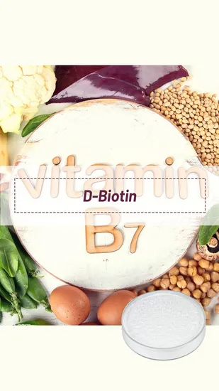 Improve Hair Skin and Nail Growth Vitamin Ingredients Biotin Powder