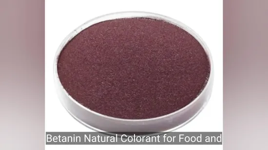 Betanin Natural Colorant for Food and Beverage Applications