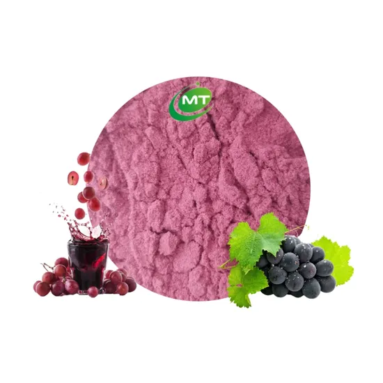 Natural Beverage Flavor Antioxidant Fruit Extract Grape Juice Powder 