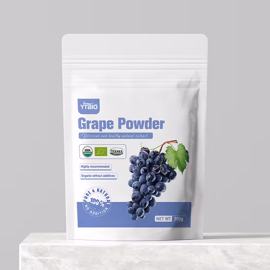 Private Label Grape Fruit Powder Solid Drink Grape Instant Powder for Antioxidant 