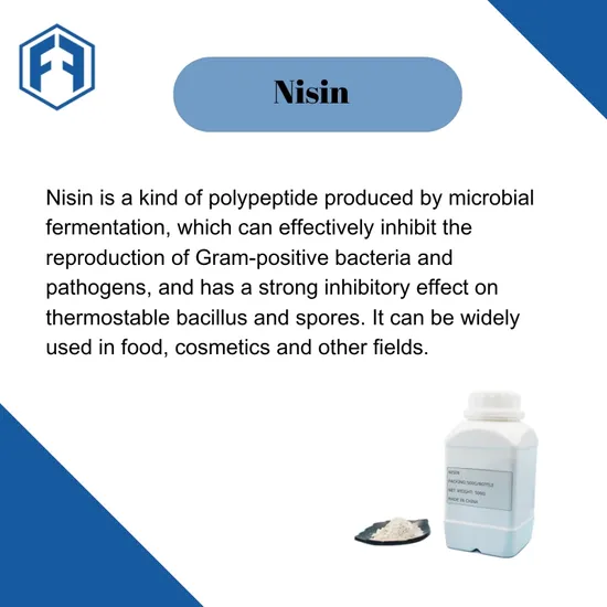 High Quality Bulk Nisin E234 Powder CAS 1414