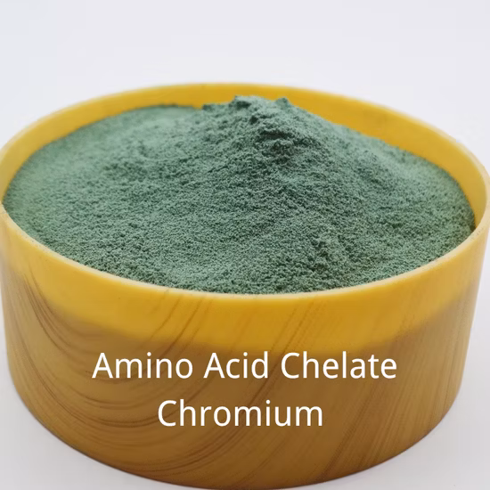 Chromium Salt Animal Feed Additive Amino Acid Chromium 8% Green Powder 