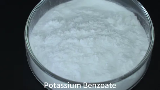 Food Additives Preservative in Food Drinks E212 Potassium Benzoate 