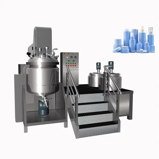 High Shear Mixer Emulsifier Cosmetic Homogenizer Toothpaste Swan Soap Making Machine 